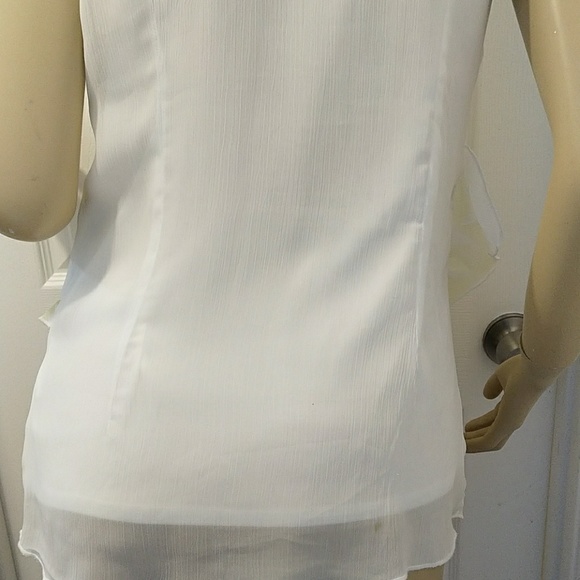 IZ Byer sleeveless ruffled top - Picture 5 of 8